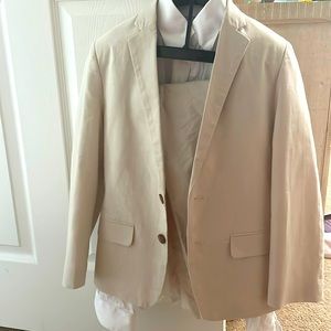Boys IZOD Beige Suit